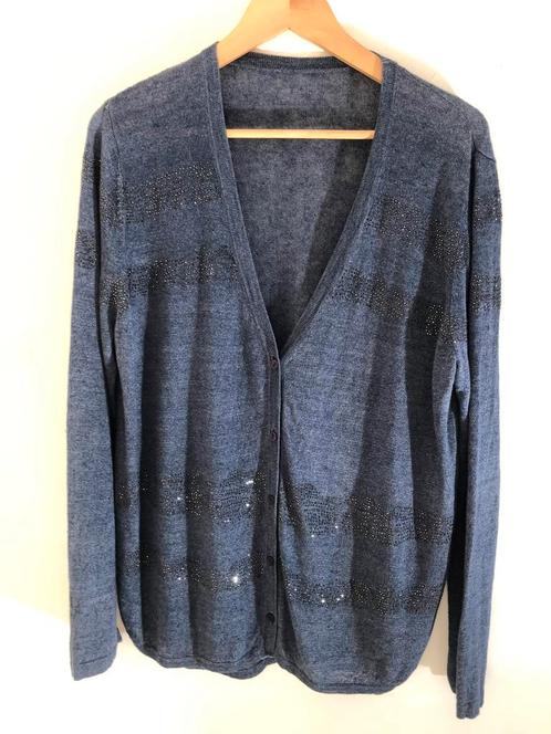 Exclusief Luisa Cerano vest maat 40-42, Kleding | Dames, Truien en Vesten, Nieuw, Blauw, Verzenden