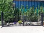 Dubbele inrijpoort, sier hekwerk, Tuin en Terras, Tuinhekken en Hekwerk, Ophalen, Nieuw, IJzer, Sierhekwerk