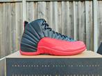 Nike Air Jordan 12 Retro ' Flu Game ', Zwart, Nieuw, Ophalen of Verzenden, Sneakers of Gympen