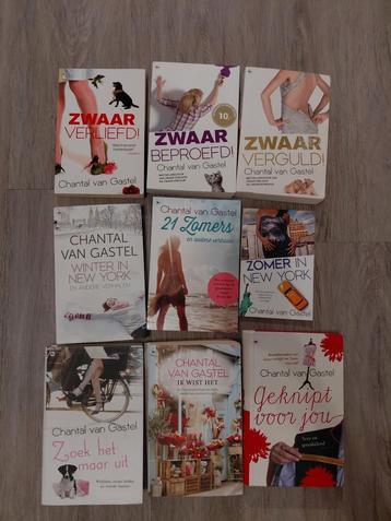 Hele serie boeken Chantal van Gastel 9 x beschikbaar voor biedingen