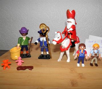 Playmobil Sinterklaas op paard met pit en kinderen set 3. beschikbaar voor biedingen