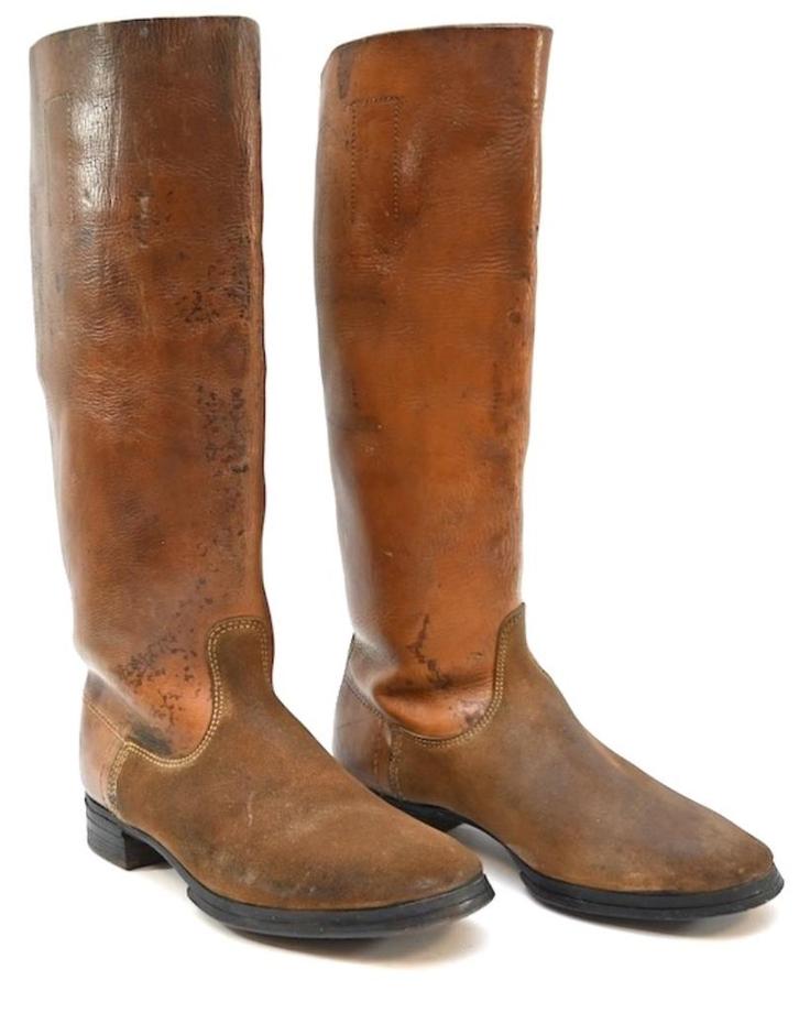 Wehrmacht Lichtbruine Cavalerie Laarzen, Verzamelen, Militaria | Tweede Wereldoorlog, Landmacht, Kleding of Schoenen, Duitsland