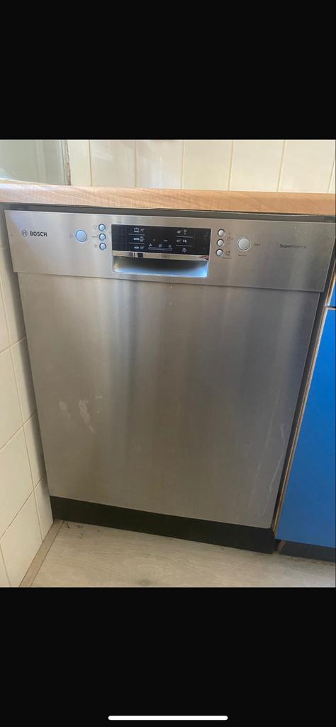Bosch SMU46IS03E Vaatwasser - SuperSilence, Witgoed en Apparatuur, Vaatwasmachines, Gebruikt, Inbouw, 85 tot 90 cm, 60 cm of meer