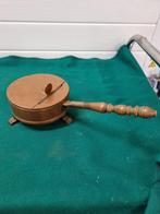 Kruimelvanger pan rood koper vintage, Ophalen of Verzenden