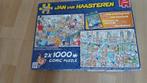 OUD EN NIEUW EN DE FABRIEK V DE KERSTMAN J V HAASTEREN, Ophalen of Verzenden, 500 t/m 1500 stukjes, Zo goed als nieuw, Legpuzzel