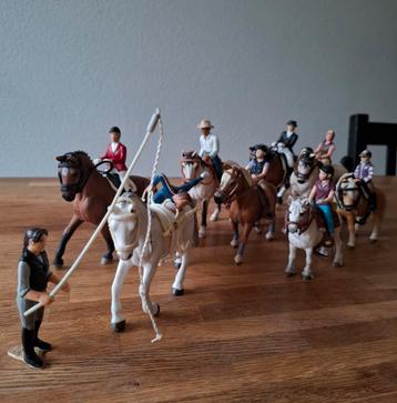 Schleich ruiter met paard setjes beschikbaar voor biedingen