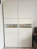 Ikea Kast - Wit - 120x190, Kunststof, 100 tot 150 cm, Ophalen of Verzenden, Zo goed als nieuw