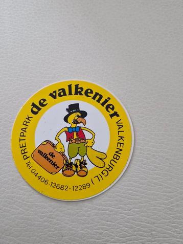799 Sticker Pretpark de Valkenier Valkenburg beschikbaar voor biedingen