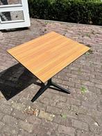 Luxe terras klaptafels teakhout (5x), Ophalen, Zo goed als nieuw, Rechthoekig, Teakhout