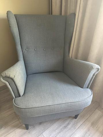 Fauteuil strandmon Ikea grijs