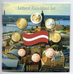 Letland : muntset 2014  UNC. plus penning., Postzegels en Munten, Munten | Europa | Euromunten, Verzenden, Overige landen, Overige waardes