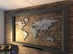 Wereldkaart wanddecoratie magnetisch landkaart, Zo goed als nieuw, Ophalen