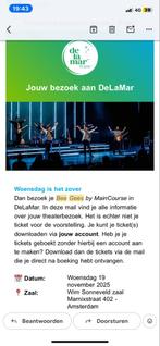 Bee Gees tribute de la Mar, Tickets en Kaartjes, Twee personen