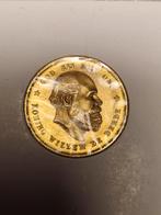 Gouden Tientje Willem III 1877, Koning Willem III, Losse munt, 10 gulden, Goud