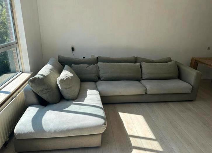 Mooie grote hoekbank, Huis en Inrichting, Banken | Complete zithoeken, Nieuw, Ophalen