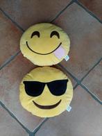 Emoji kussen, Huis en Inrichting, Woonaccessoires | Kussens, Ophalen of Verzenden, Gebruikt, Vierkant