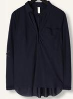 Blauwe en zwarte blouse Japan TKY Keami XXL travelstof, Kleding | Dames, Blouses en Tunieken, Ophalen of Verzenden, Zo goed als nieuw