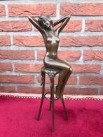 fraai bronzen beeld, AWAKENING, Antiek en Kunst, Ophalen of Verzenden