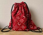 Rugtas, stof, boerenzakdoek, boerderij, folklore, Ophalen of Verzenden, Nieuw, 25 tot 40 cm