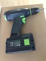 FESTOOL T 15+3 met een accu origineel, Doe-het-zelf en Verbouw, Gereedschap | Boormachines, Gebruikt, Variabele snelheid, Ophalen of Verzenden