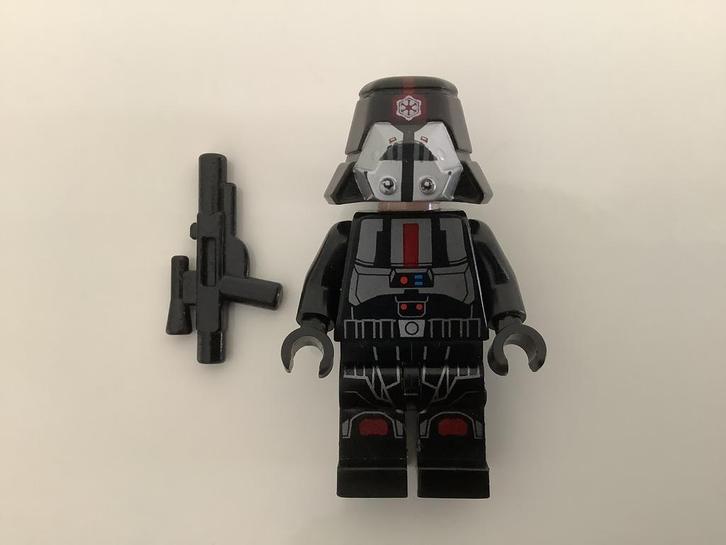 LEGO Star Wars - minifiguur - sw0443 - Sith Trooper Black, Kinderen en Baby's, Speelgoed | Duplo en Lego, Zo goed als nieuw, Lego