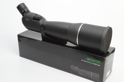 Opticron ES 100 GA ED v4 27x-80x ZOOM OCULAIR, Audio, Tv en Foto, Optische apparatuur | Telescopen, Zo goed als nieuw, Lenzentelescoop (refractor)