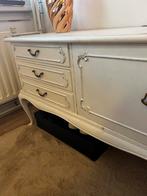 Brocante Sidetable / Meidenkast / Kaptafel - 130cm, Ophalen, Gebruikt, 100 tot 150 cm, Met lade(s)