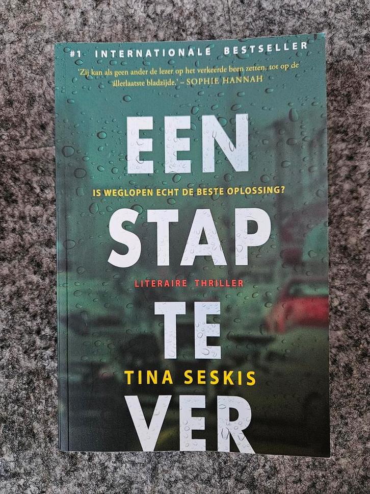Tina Seskis - Een stap te ver, Boeken, Thrillers, Zo goed als nieuw, Ophalen of Verzenden