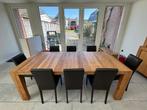Teakhouten Eettafel, Huis en Inrichting, Ophalen of Verzenden, Gebruikt