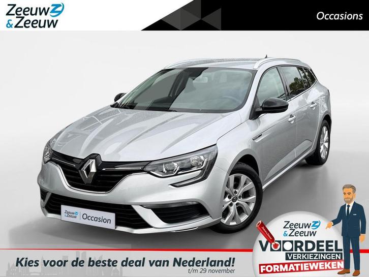 Renault Mégane Estate 1.3 TCe Limited | Trekhaak | Navigati, Auto's, Renault, Bedrijf, Te koop, Mégane, ABS, Airbags, Airconditioning