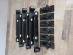 6x hengen met duimen zwart 30 cm, Doe-het-zelf en Verbouw, Hang- en Sluitwerk, Ophalen of Verzenden, Zo goed als nieuw, Overige typen