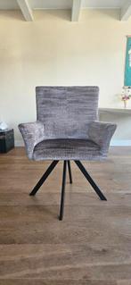 4 eetkamerstoelen, Ophalen, Zo goed als nieuw, Stof, Vier