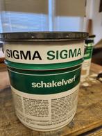 Sigma schakelverf, Doe-het-zelf en Verbouw, Verf, Beits en Lak, Blauw, Nieuw, Ophalen of Verzenden, Verf