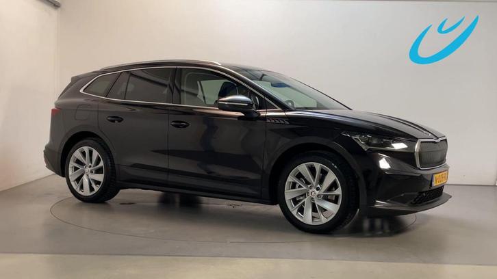 Skoda Enyaq iV 80 Camera Navigatie Adaptive Cruise Sfeerverl, Auto's, Skoda, Bedrijf, Te koop, Enyaq, ABS, Achteruitrijcamera