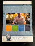 Kok basis 3 kok als vakman/vrouw, Boeken, Ophalen of Verzenden, Nieuw, Overige niveaus, Overige vakken
