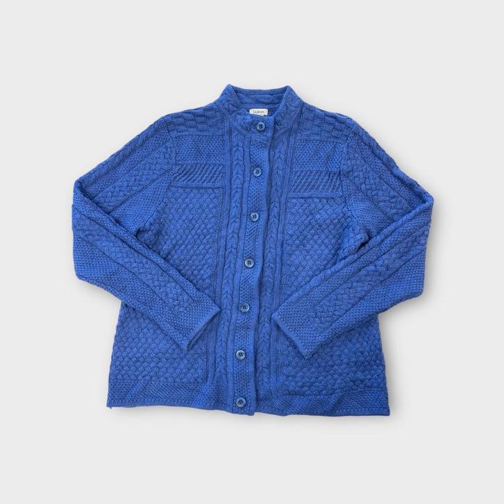 L.L. Bean dames vest maat L, Kleding | Dames, Truien en Vesten, Gedragen, Maat 42/44 (L), Blauw, Ophalen of Verzenden