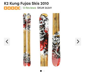 K2 Kung Fujas met schizo binding race stokken en draagzak beschikbaar voor biedingen