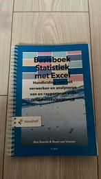 Ben Baarda - Basisboek Statistiek met Excel, Ophalen of Verzenden, Zo goed als nieuw, Ben Baarda; René van Vianen