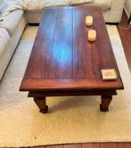 Koloniale kersenhouten salontafel, Ophalen, 100 tot 150 cm, 50 tot 100 cm, Zo goed als nieuw