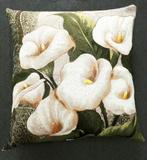 Decoratieve kussensloop Calla lelies 45x45 Gobelin, Huis en Inrichting, Woonaccessoires | Kussens, Nieuw, Ophalen of Verzenden