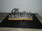 Riviera Maison Signature Sign Waxinelichthouder, Minder dan 25 cm, Overige materialen, Bruin, Kandelaar