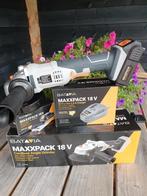 Batavia  18V accu haakse slijper 115 mm met Accu en Lader, Haakse handslijpmachine, Nieuw, Ophalen of Verzenden, Info@vanderkaaphandelsonderneming.nl