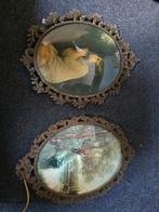 Oude schilderijen met verlichting, Ophalen