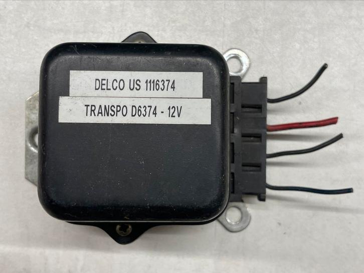 Delco Remy spannings regelaar US 1116374 - Transpo D6374 12V, Auto-onderdelen, Overige Auto-onderdelen, Amerikaanse onderdelen