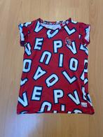 Quapi meisje maat 122 / 128 zgan rood shirt, Kinderen en Baby's, Kinderkleding | Maat 122, Ophalen of Verzenden, Zo goed als nieuw