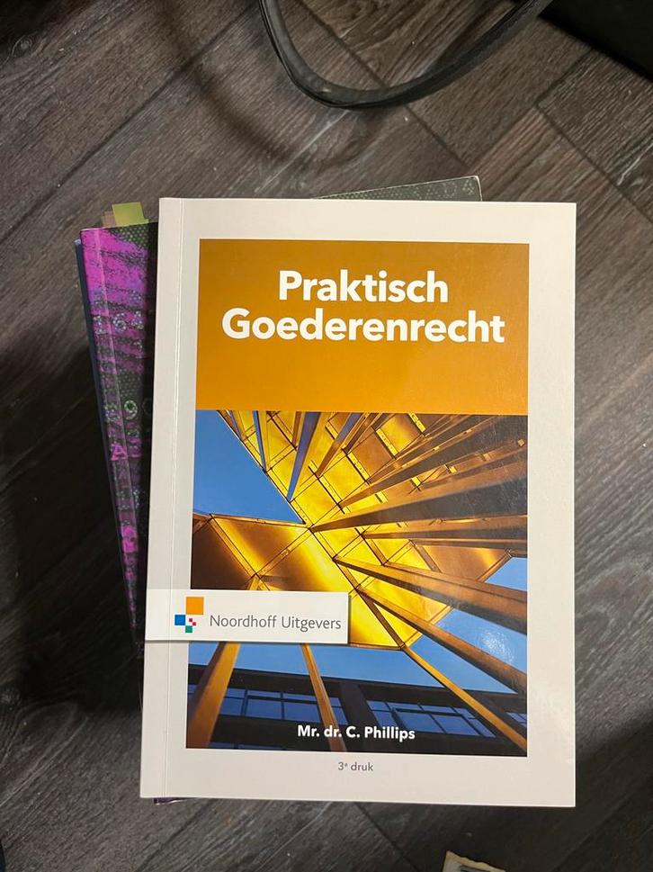 Praktisch Goederenrecht - Mr. dr. C. Phillips, Boeken, Studieboeken en Cursussen, Gelezen, HBO, Ophalen of Verzenden
