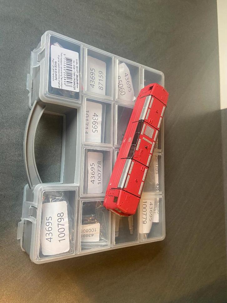 Gebruikte onderdelen roco br 181 43695 zie omschrijving, Hobby en Vrije tijd, Modeltreinen | H0, Gebruikt, Locomotief, Gelijkstroom