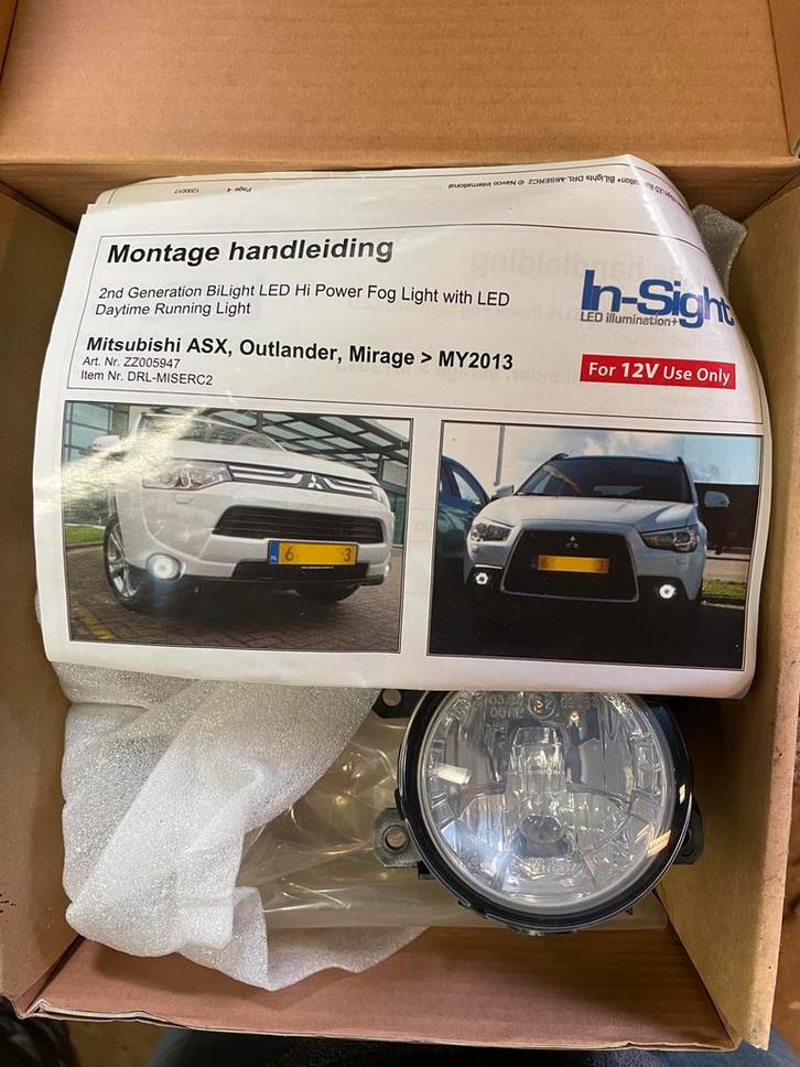 Mitsubishi Verstralers Voorzijde - Nieuw!, Auto-onderdelen, Verlichting, Mitsubishi, Nieuw, Ophalen of Verzenden