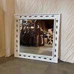 Barok spiegel - houten lijst - wit - 80 x 80 cm -TTM Wonen, Vierkant, Nieuw, Info@ttmwonen.nl, 75 tot 100 cm
