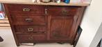 Antieke dressoir.. Met marmer blad, Ophalen, Gebruikt, 50 tot 100 cm, Met deur(en)
